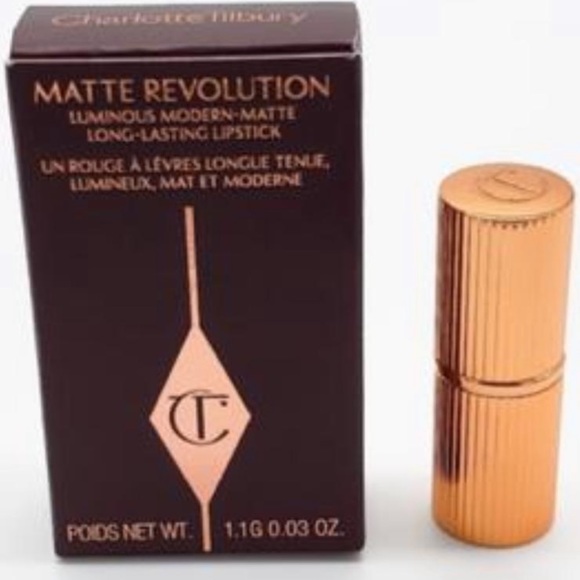 NEW Charlotte Tilbury Mini Pillow Talk Lipstick 2-Pack - Picture 7 of 7